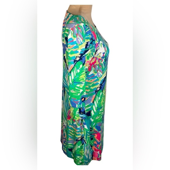Lilly Pulitzer Sophie Dress in‎ Multi Purrfect Green, Size S - Picture 7 of 9